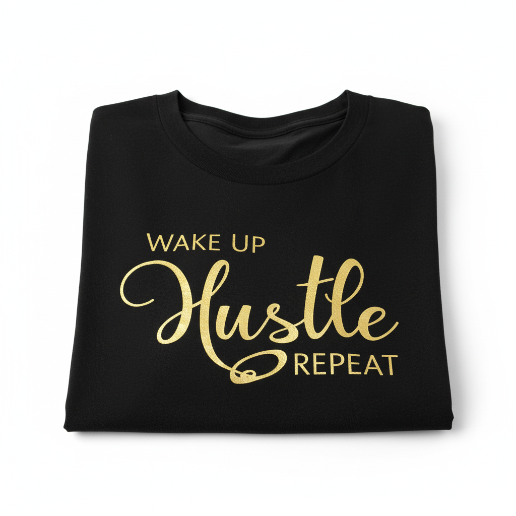 Wake Up HUSTLE Repeat T-Shirt