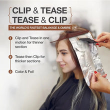 Load image into Gallery viewer, Professional Salon Hairdressing Comb Multifunctional Highlight Clip Comb
