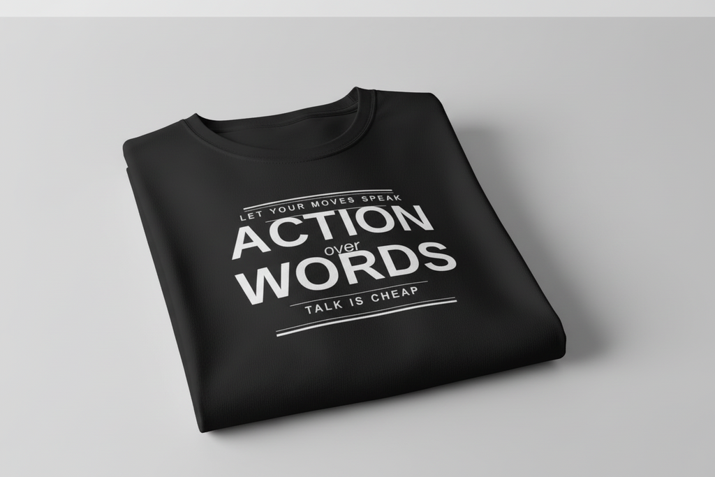 Action Words T Shirt