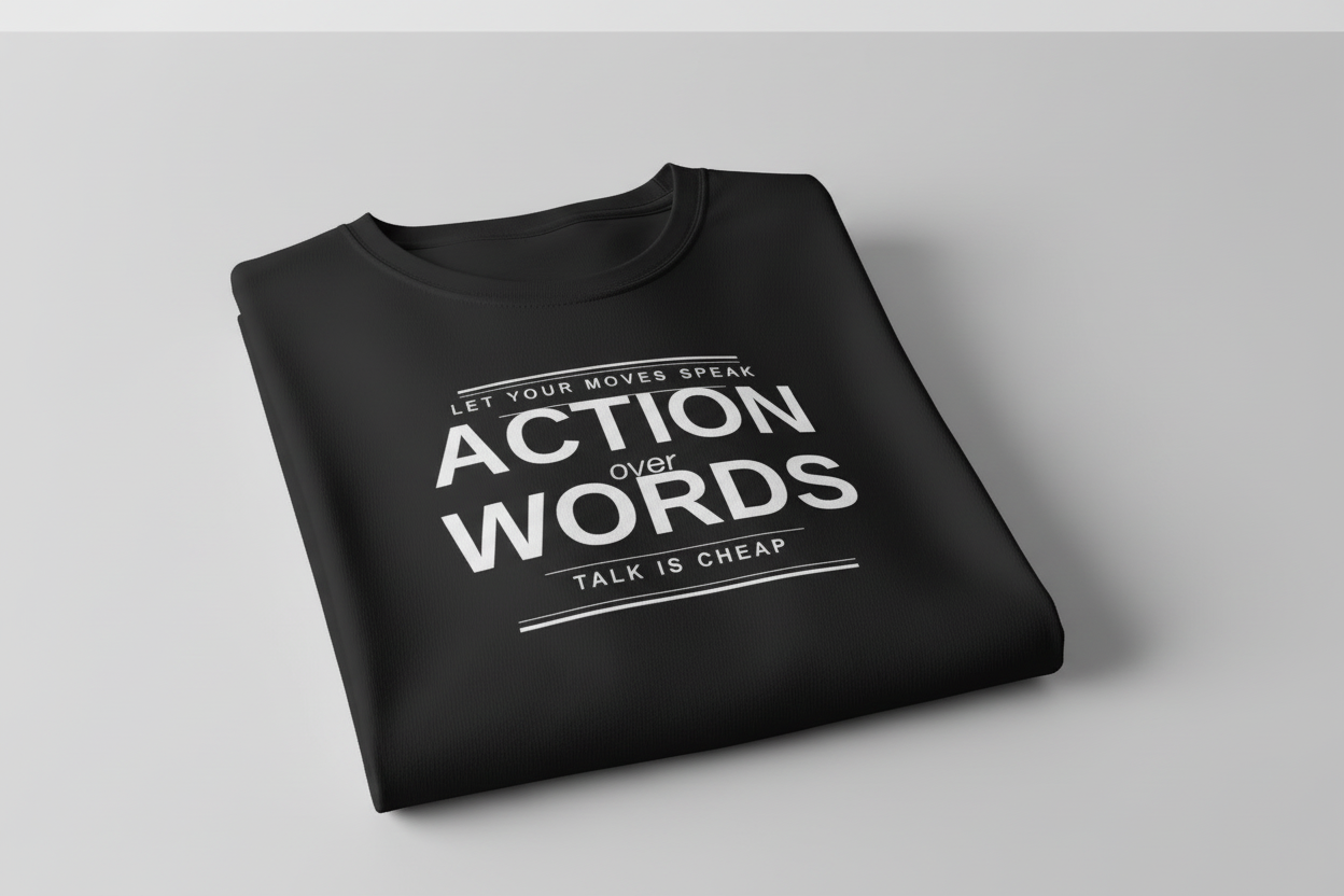 Action Words T Shirt
