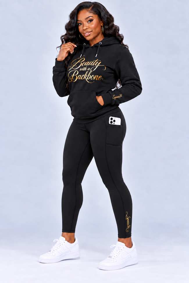 Beauty with a Backbone 2pc Hoodie & Leggings Set | 9 Colors