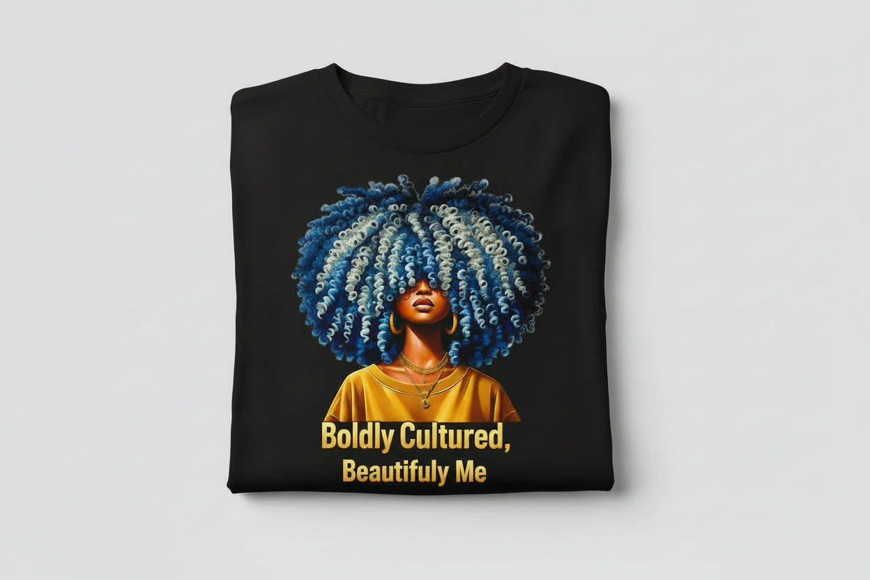 Boldly Cultured, Beautifully Me' T-Shirt