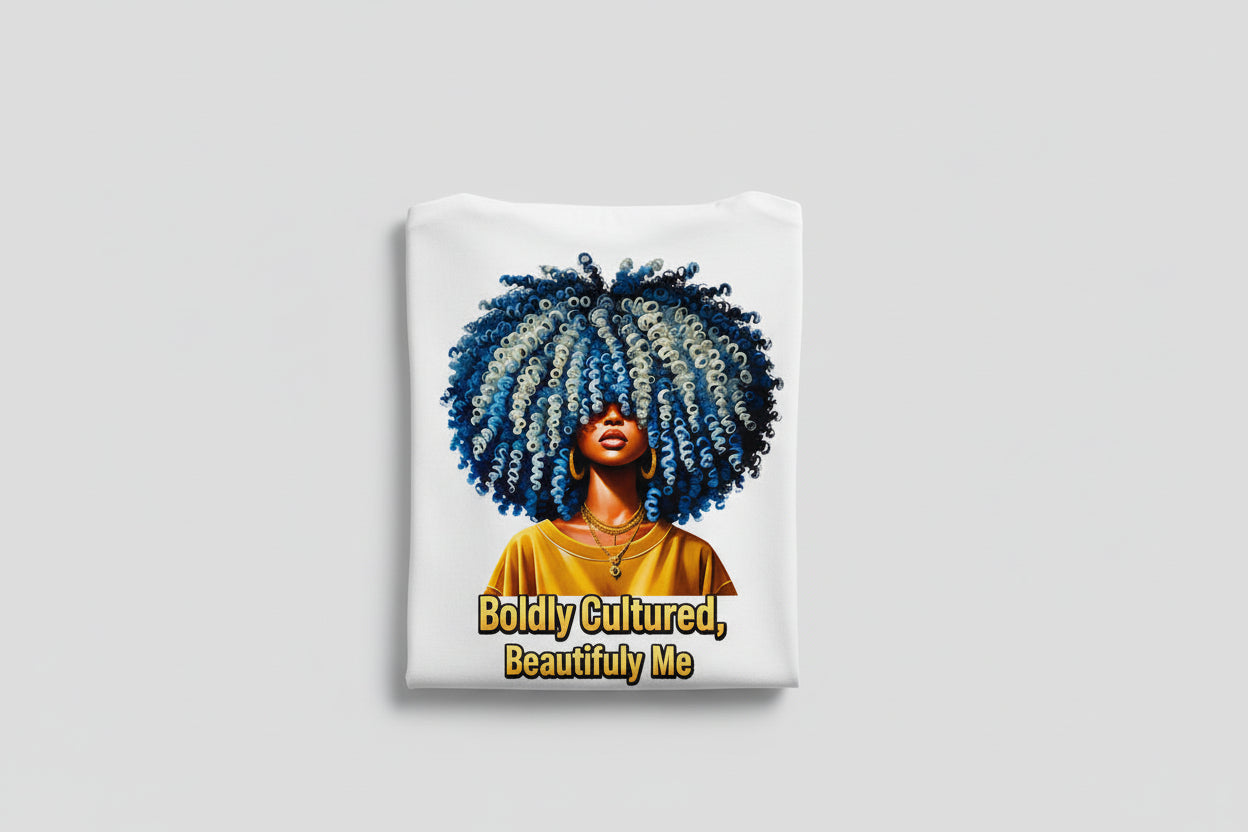 Boldly Cultured, Beautifully Me' T-Shirt
