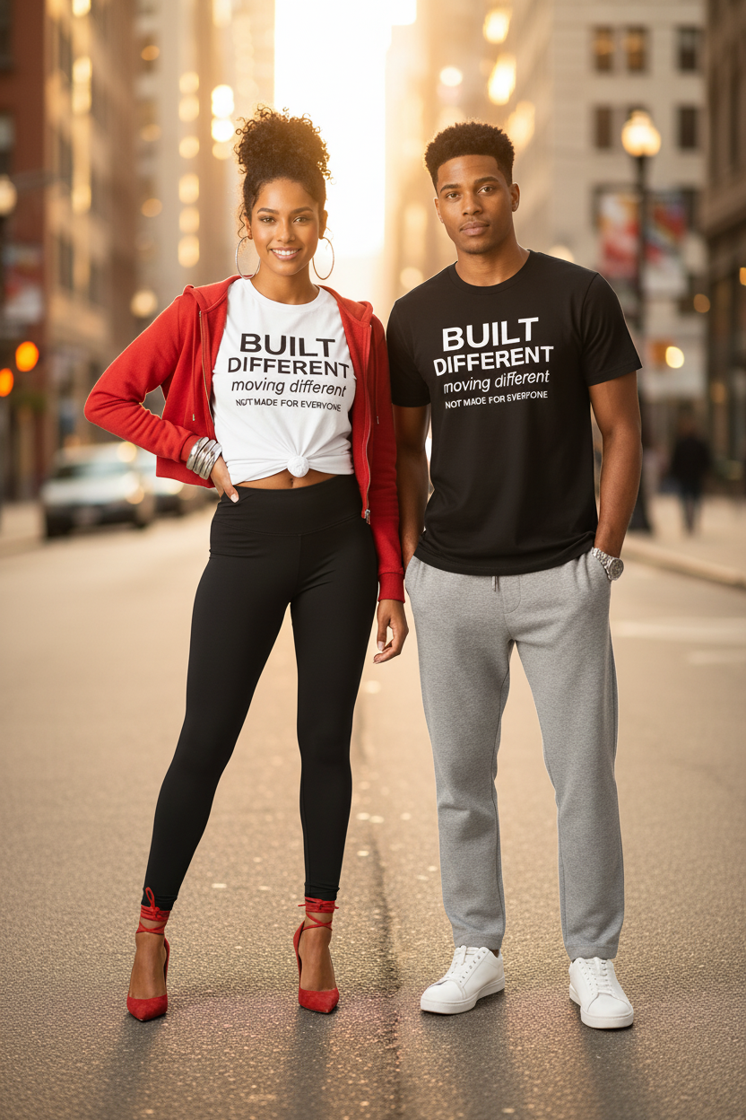 Built Different Moving Different not for everyone T-Shirt