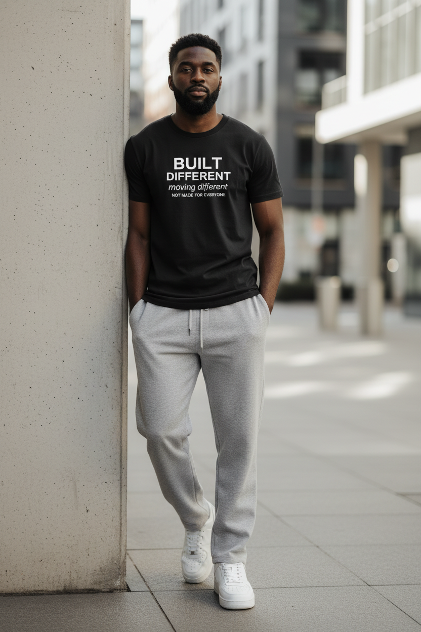 Built Different Moving Different not for everyone T-Shirt