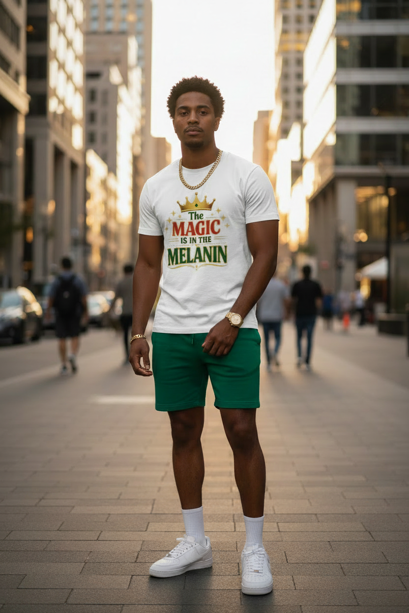 The Magic is in the Melanin T shirt