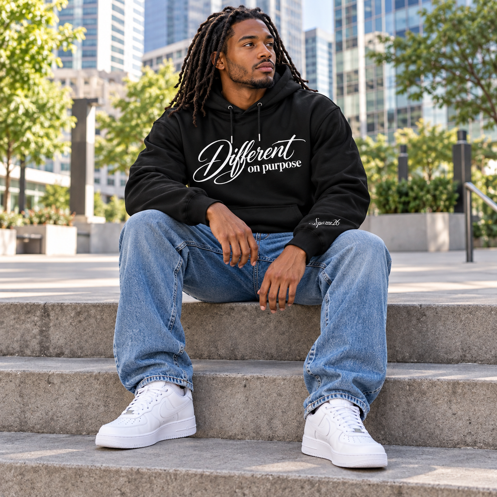 Different on Purpose Men’s Heavyweight Hoodie