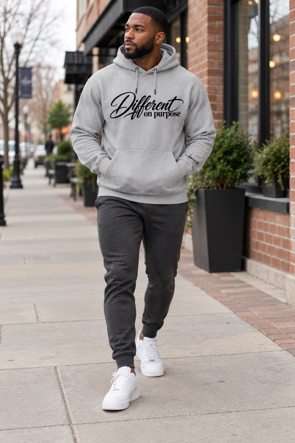 Different on Purpose Men’s Heavyweight Hoodie