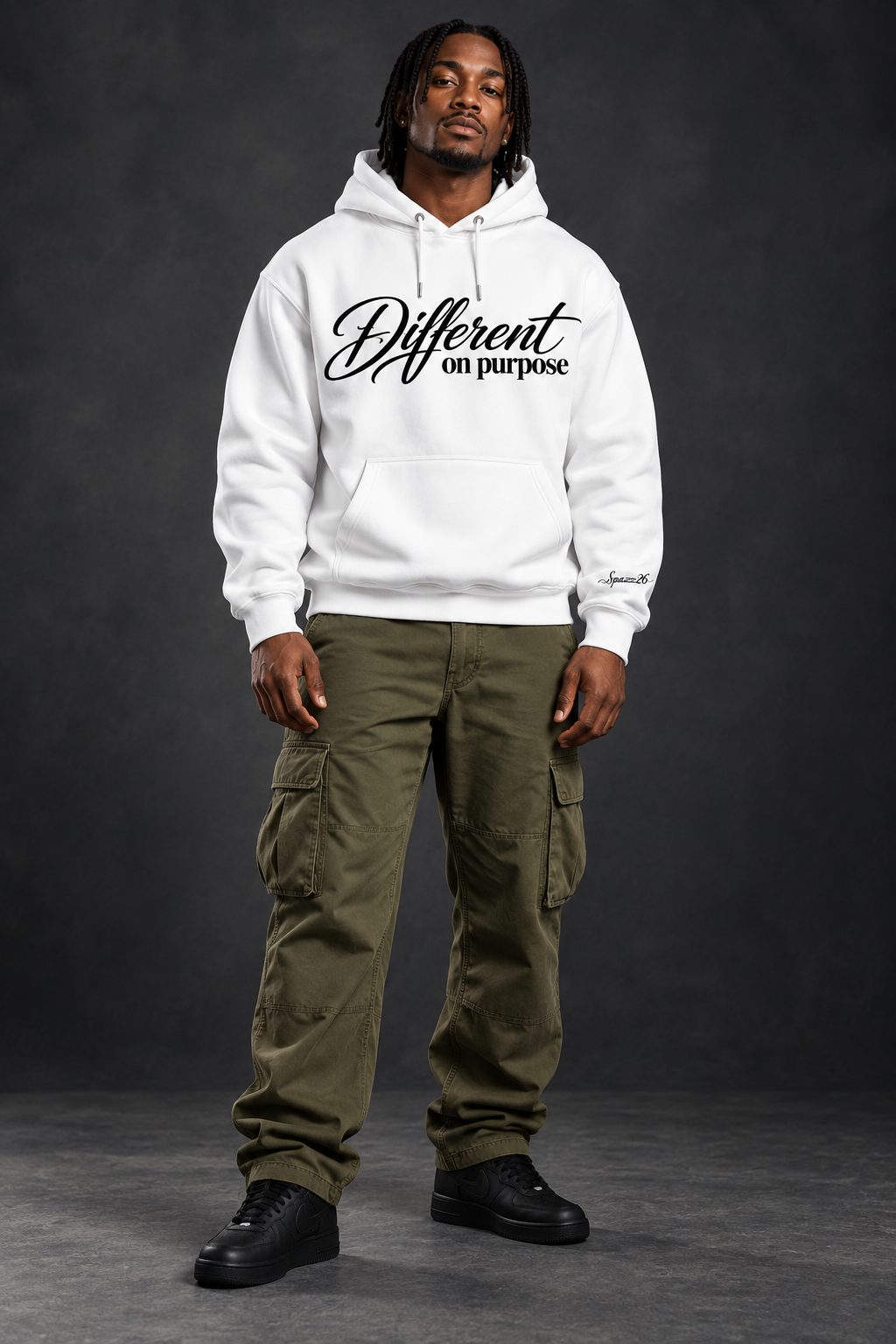 Different on Purpose Men’s Heavyweight Hoodie