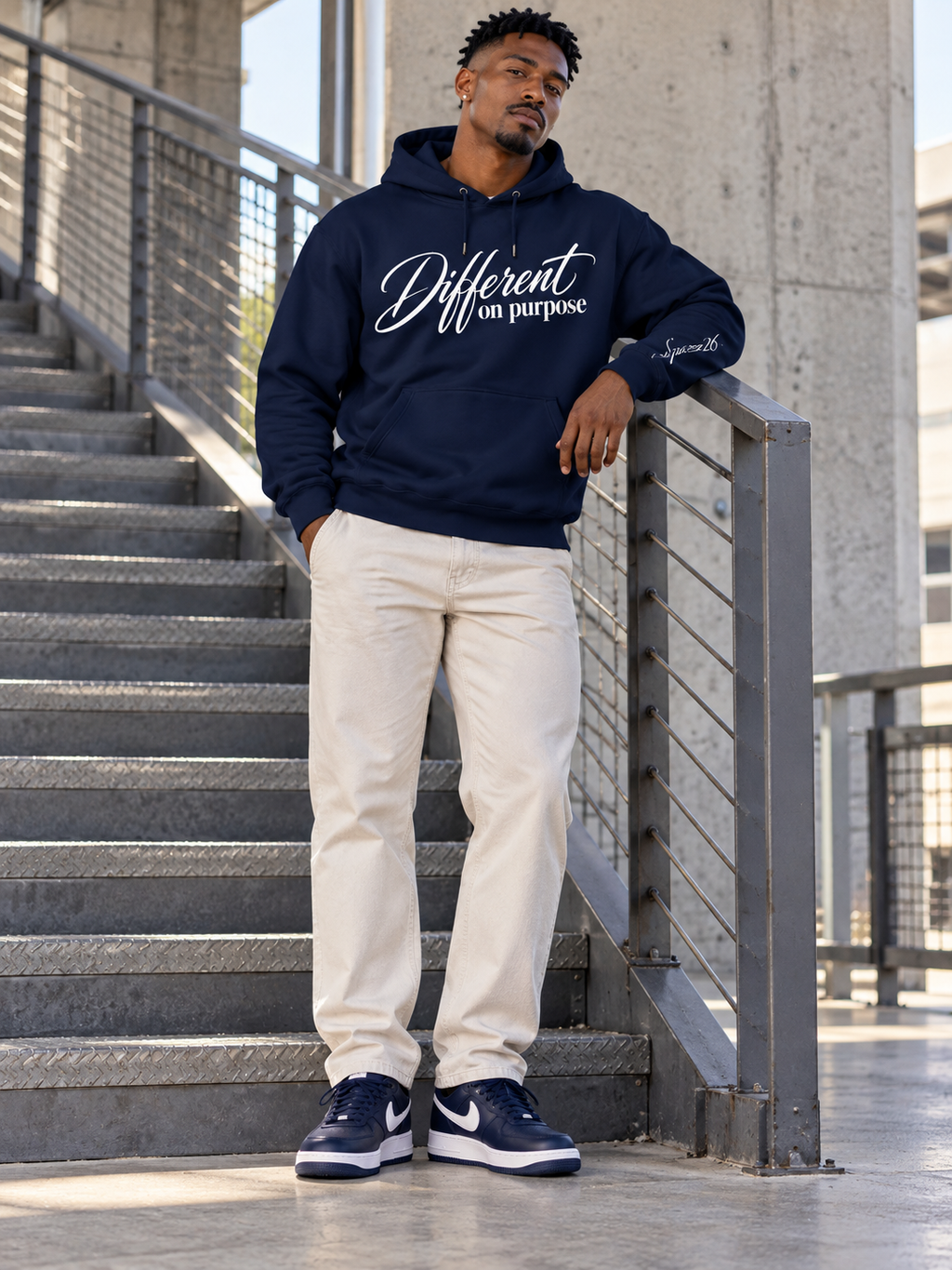 Different on Purpose Men’s Heavyweight Hoodie