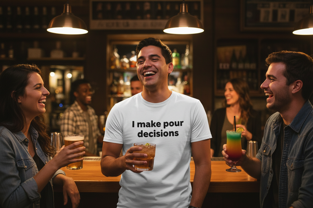 I Make Pour Decisions T Shirt / Unisex