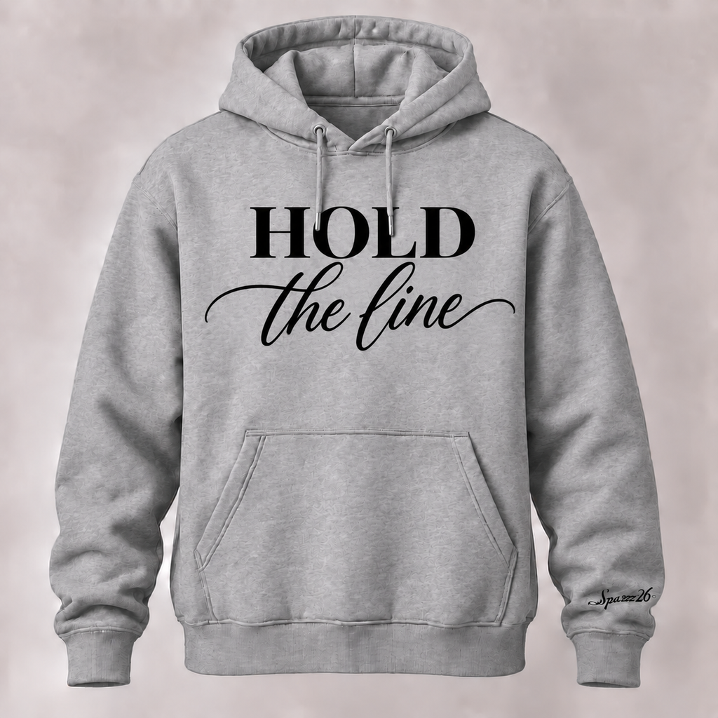 Hold the Line Men’s Heavyweight Hoodie