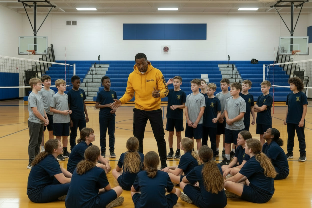 Spazzz26 Arm Text Hoodie