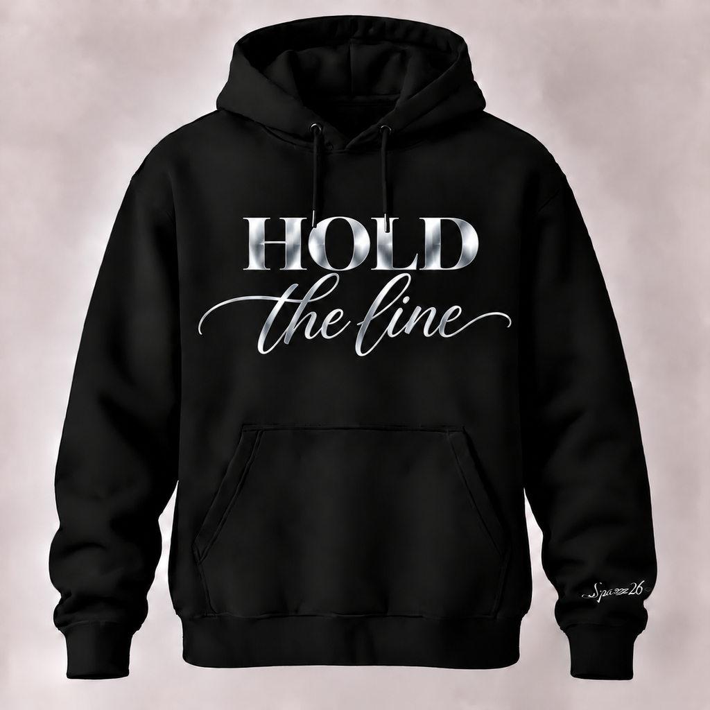 Hold the Line Men’s Heavyweight Hoodie