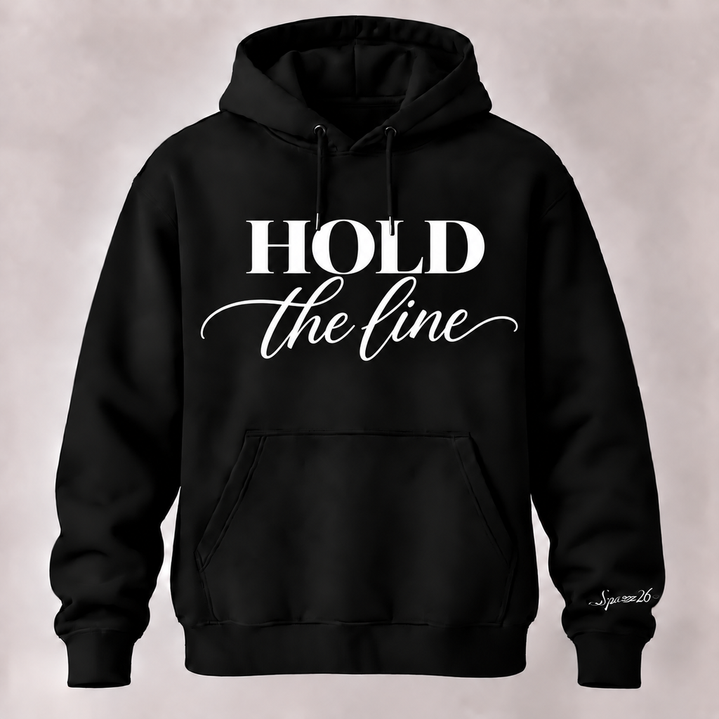 Hold the Line Men’s Heavyweight Hoodie