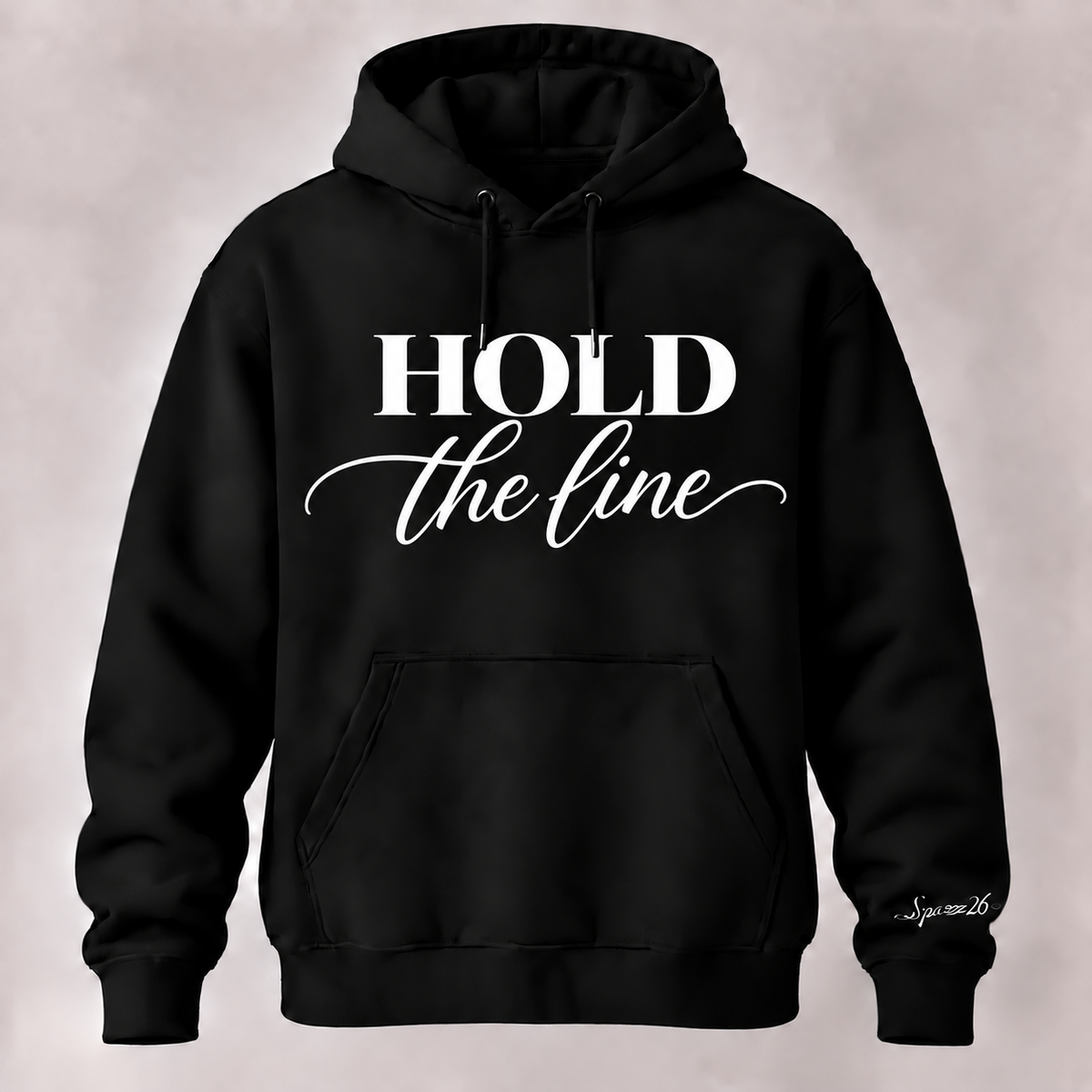 Hold the Line Men’s Heavyweight Hoodie