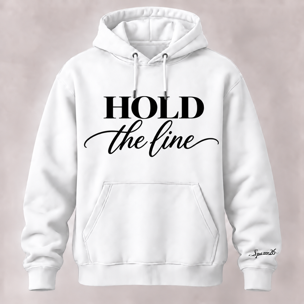 Hold the Line Men’s Heavyweight Hoodie