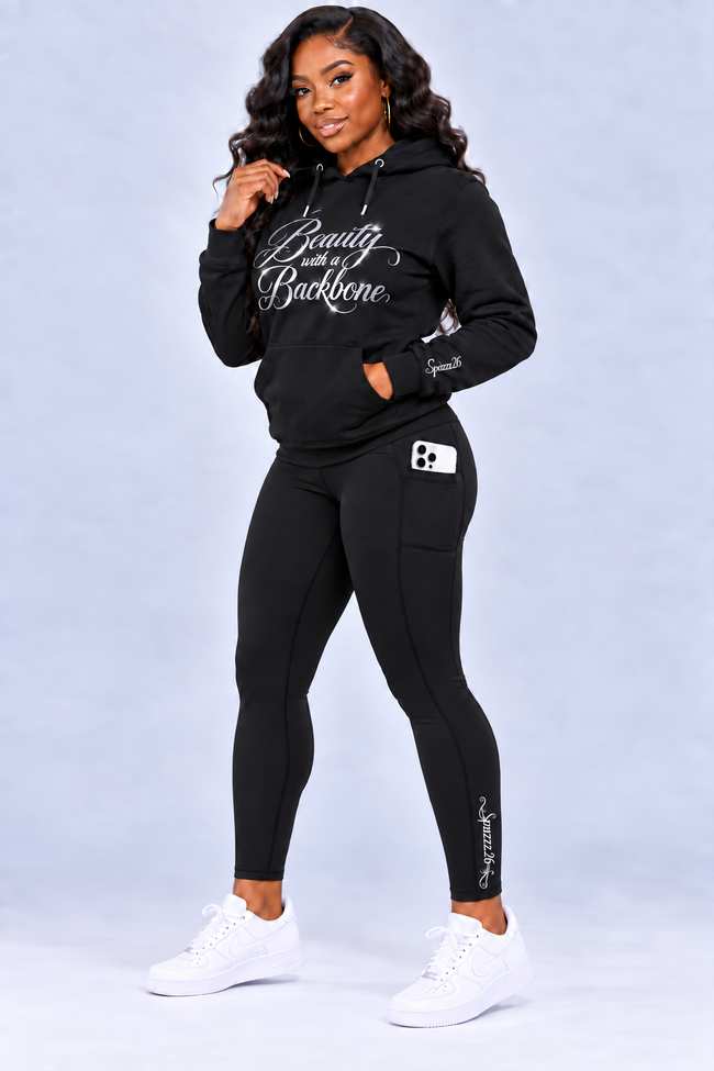 Beauty with a Backbone 2pc Hoodie & Leggings Set | 9 Colors
