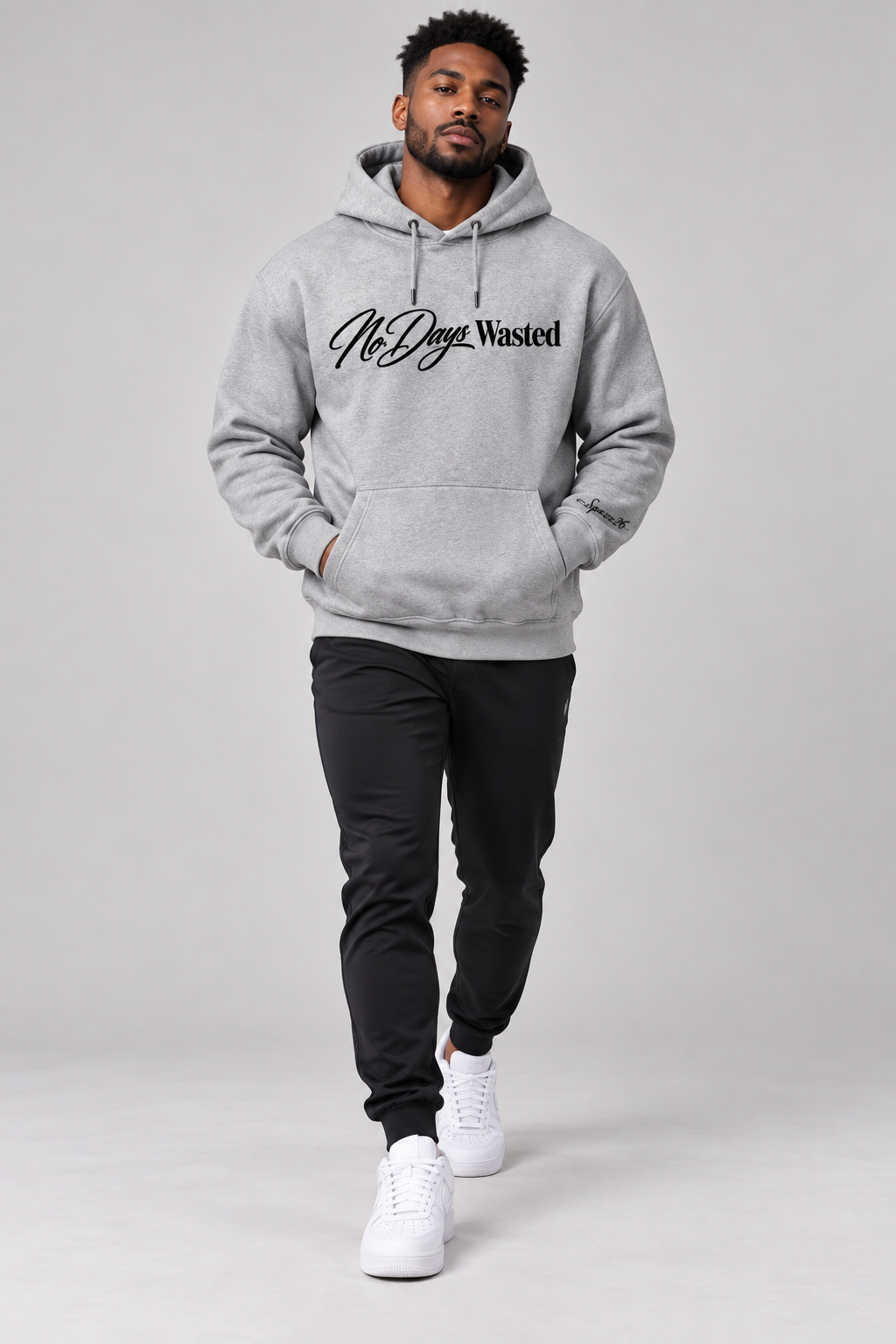 Product title: No Day Off Men’s Heavyweight Hoodie