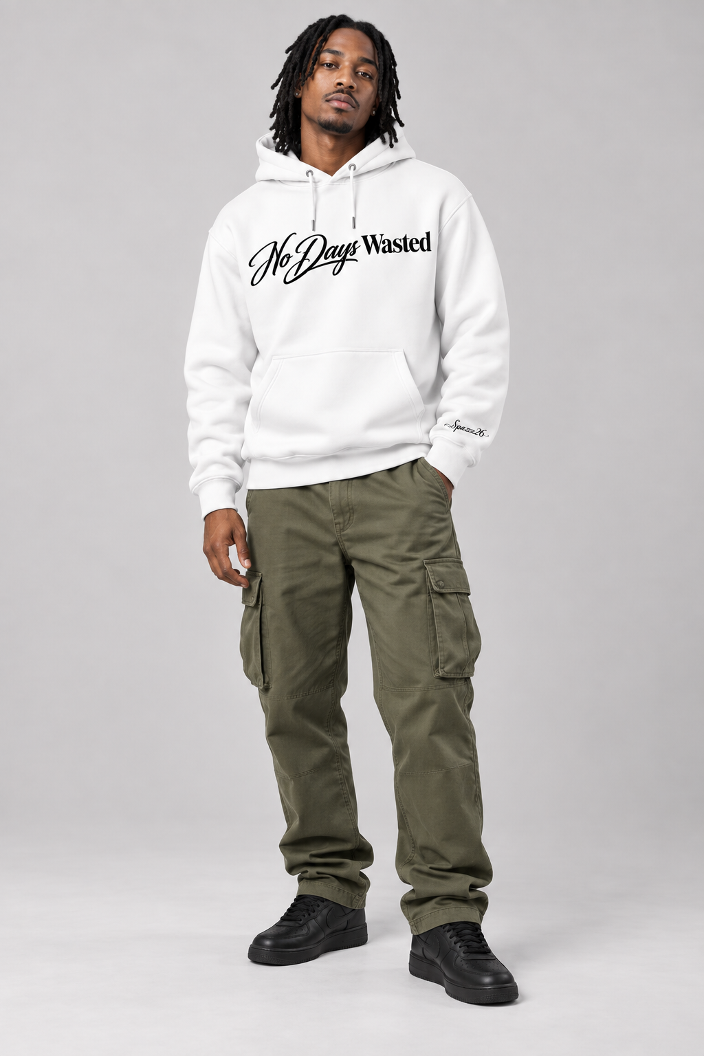 Product title: No Day Off Men’s Heavyweight Hoodie