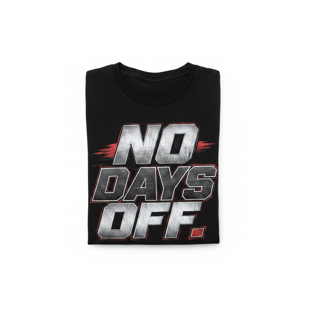 No Days Off T Shirt