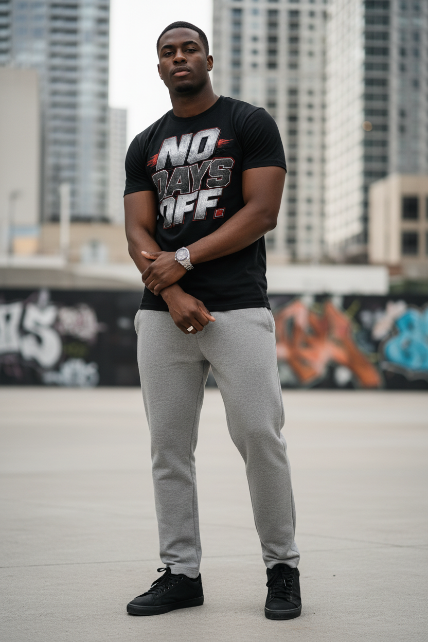 No Days Off T Shirt