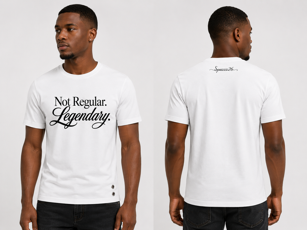 Not Legendary Solid Chic Street Style Deluxe Tee's