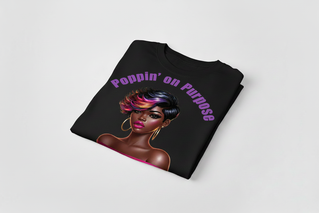 Purple Poppin on Purpose