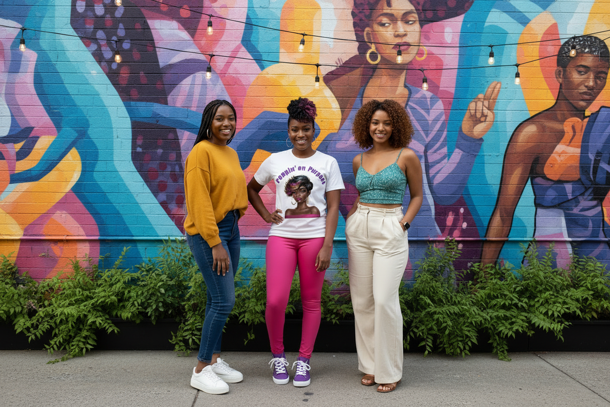 Purple Poppin on Purpose