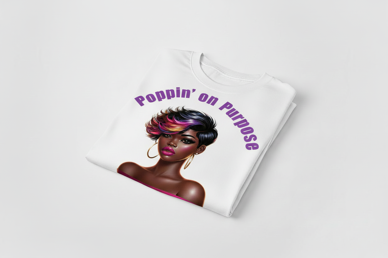 Purple Poppin on Purpose