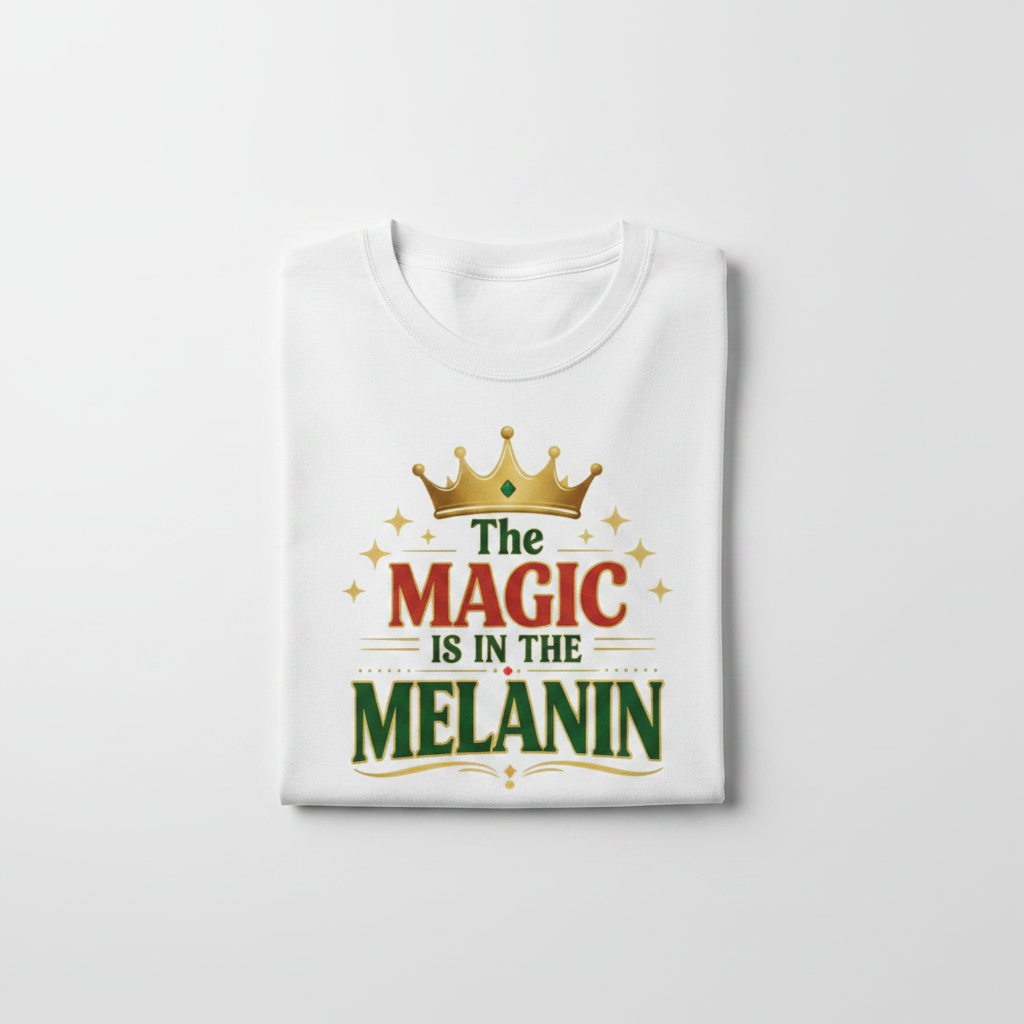 The Magic is in the Melanin T shirt