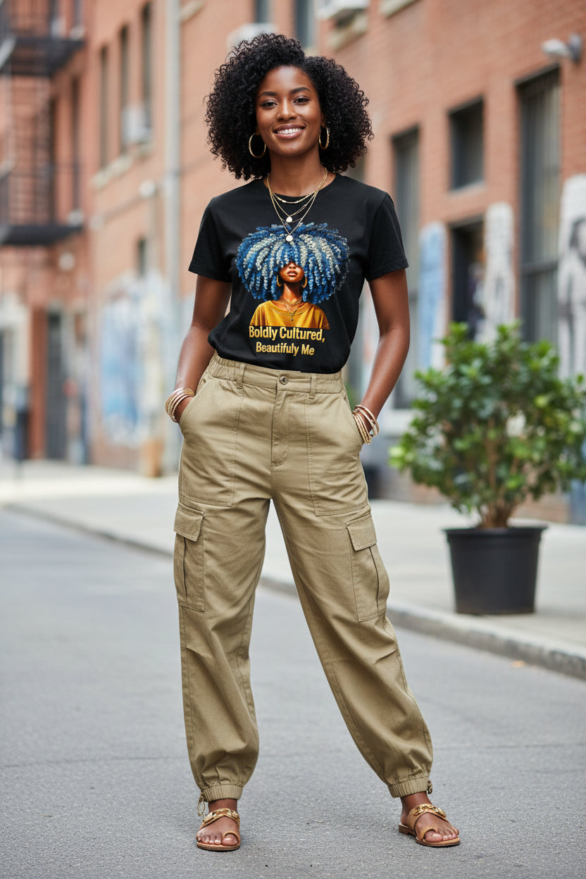 Boldly Cultured, Beautifully Me' T-Shirt