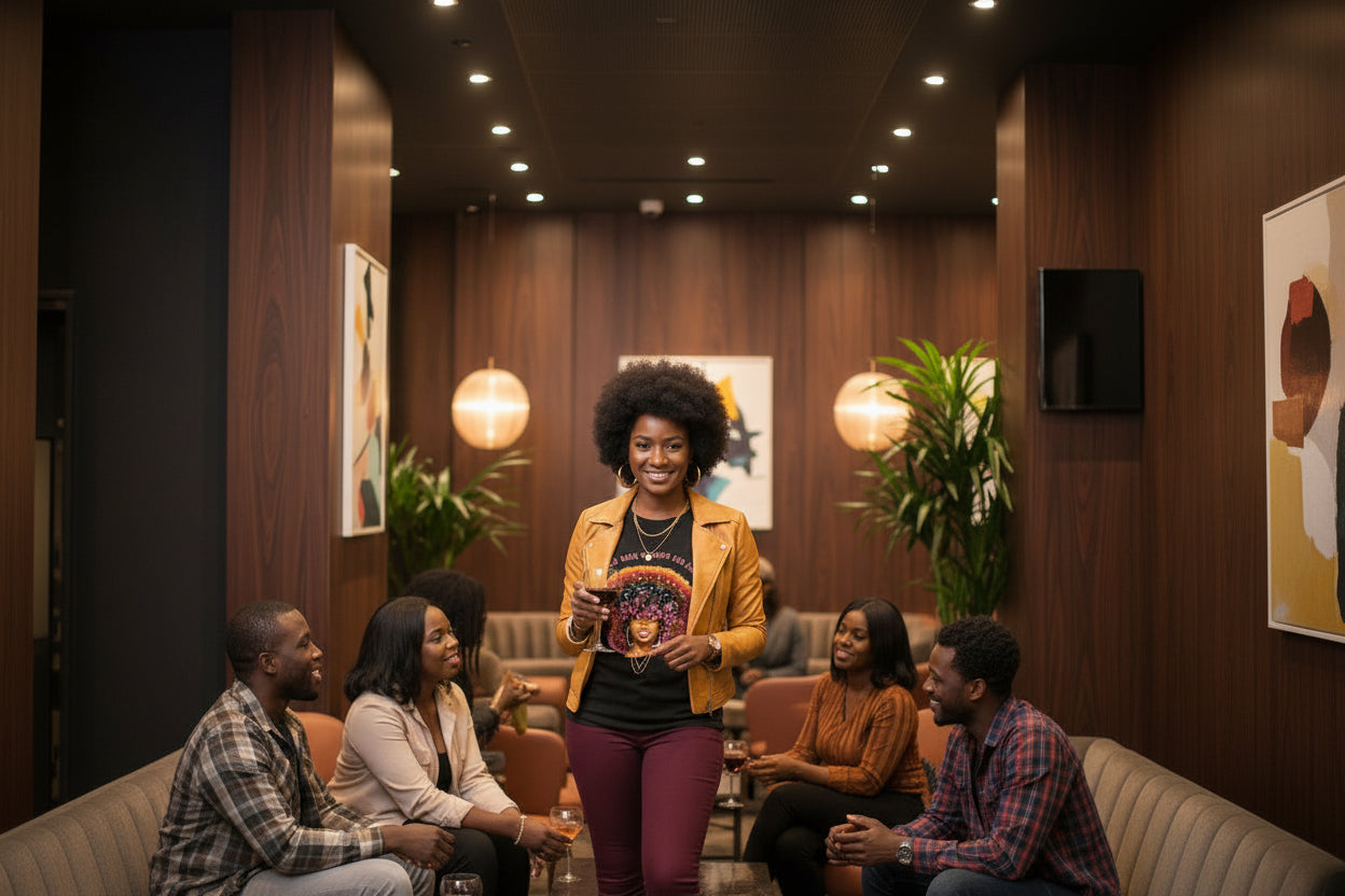 Coils And Color T-Shirt With Bold Color