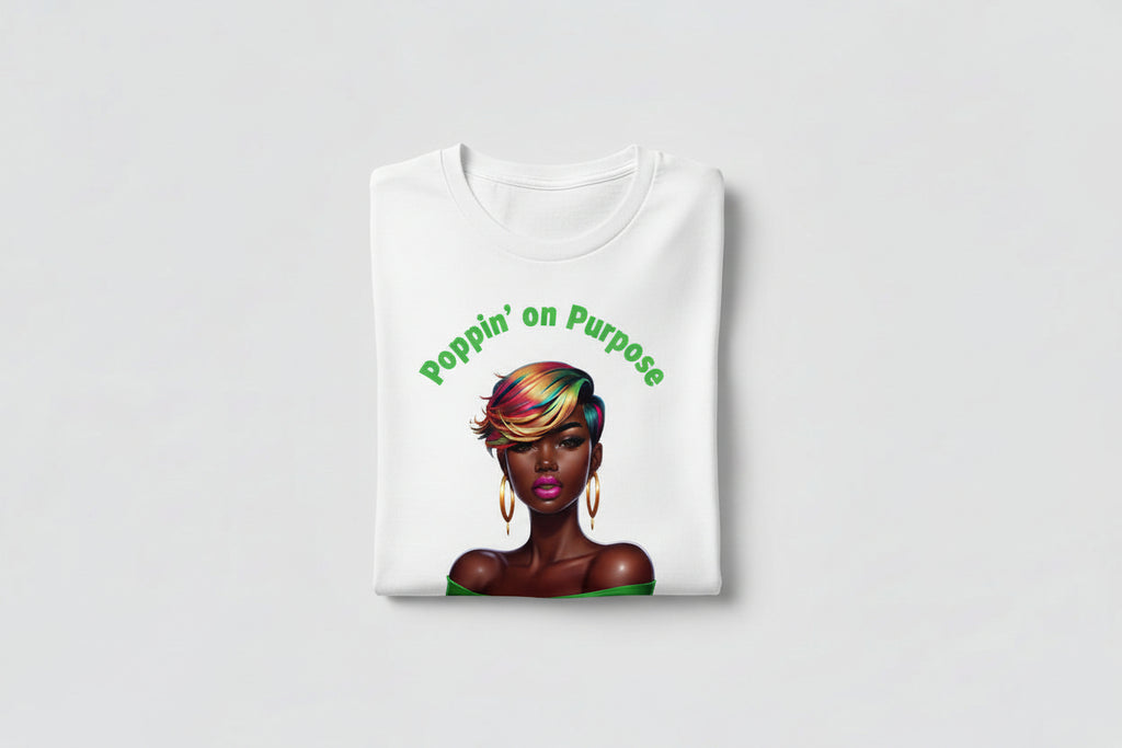 She's Poppin On Purpose T-Shirt
