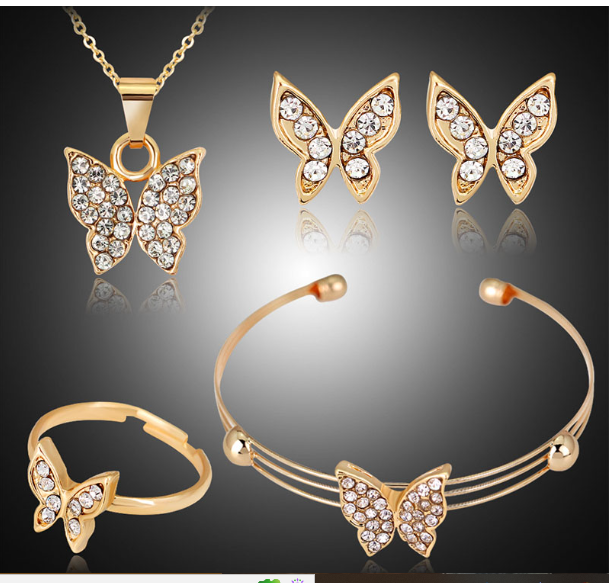 BABY GIRL LIL BUTTERFLY 4 PIECE SET | S003