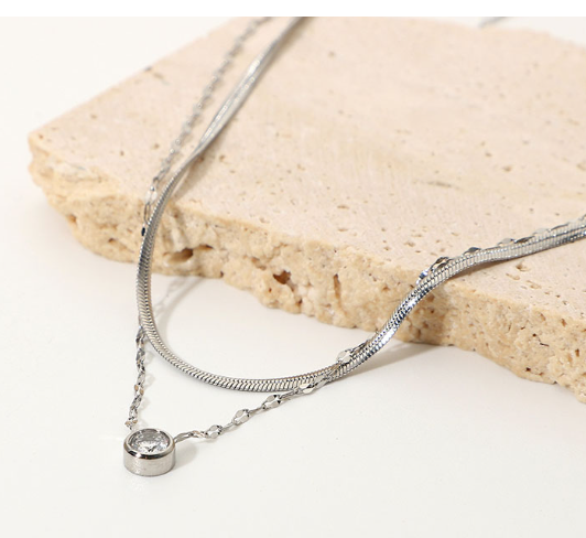 DAINTY DOUBLE LAYERED CHAIN