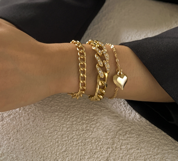 JUST BLING ME RHINESTONE BRACELET SET