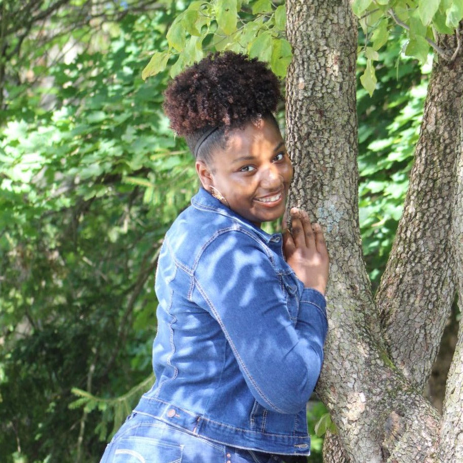 PLUS SIZE | SHE GIRL DENIM JACKET - spazz26