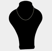 Load image into Gallery viewer, 16 &quot;GOLD PLATED SNAKE CHAIN NECKLACE
